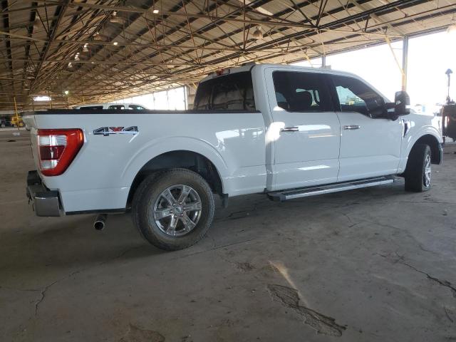 1FTFW1E82NKE34770 - 2022 FORD F150 SUPERCREW WHITE photo 3