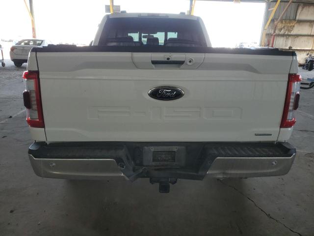 1FTFW1E82NKE34770 - 2022 FORD F150 SUPERCREW WHITE photo 6