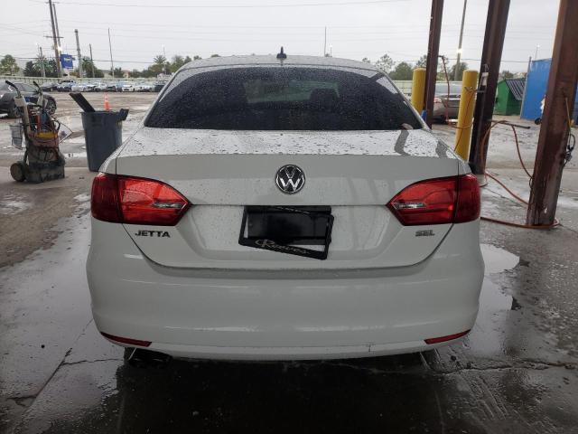 3VWL07AJ3EM388016 - 2014 VOLKSWAGEN JETTA SEL WHITE photo 6