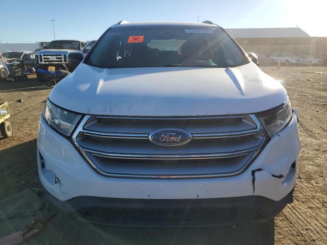 2FMTK3G90FBB52621 - 2015 FORD EDGE SE WHITE photo 5