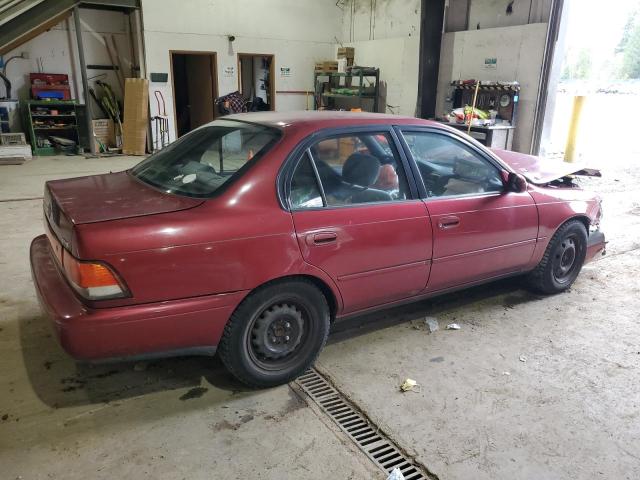 1NXBB02EXVZ613427 - 1997 TOYOTA COROLLA DX MAROON photo 3