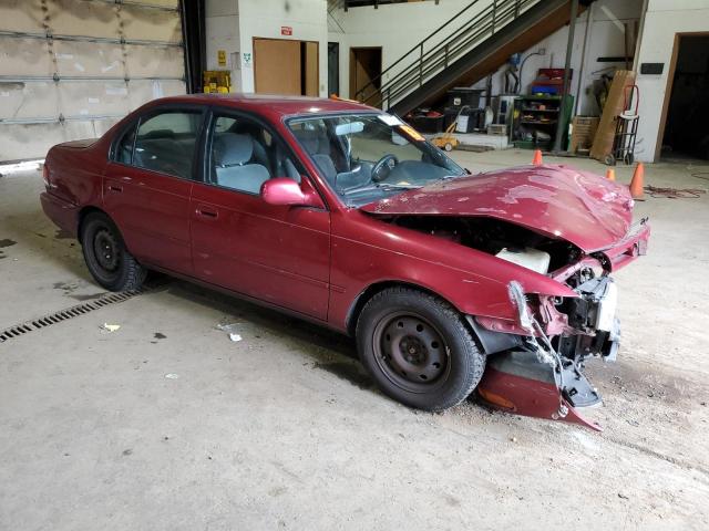 1NXBB02EXVZ613427 - 1997 TOYOTA COROLLA DX MAROON photo 4