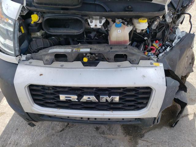 3C6TRVDG7LE124275 - 2020 RAM PROMASTER 2500 HIGH Սպիտակ լուսանկար 11