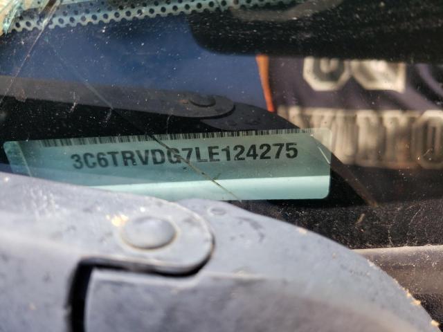 3C6TRVDG7LE124275 - 2020 RAM PROMASTER 2500 HIGH Սպիտակ լուսանկար 12