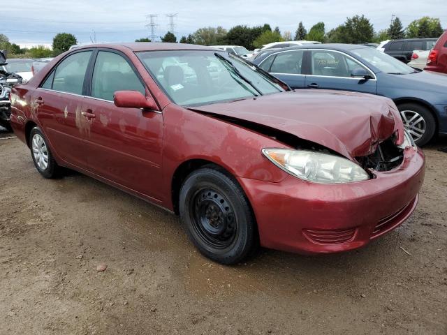 4T1BE32K15U082312 - 2005 TOYOTA CAMRY LE RED photo 4