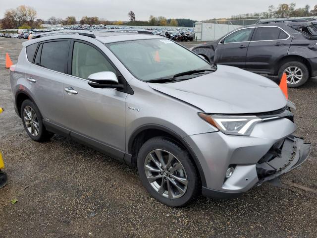 JTMDJREV2JD171365 - 2018 TOYOTA RAV4 HV LIMITED GRAY photo 4