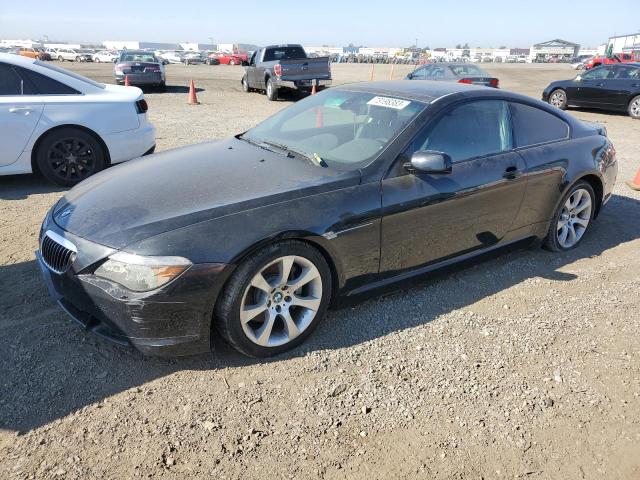 WBAEH73475B191866 - 2005 BMW 645 CI AUTOMATIC BLACK photo 1