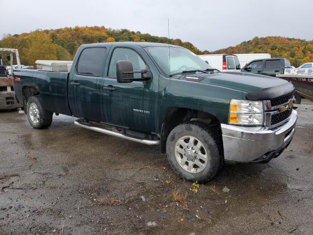 1GC4C0C89CF185032 - 2012 CHEVROLET SILVERADO C3500 LT GREEN photo 4