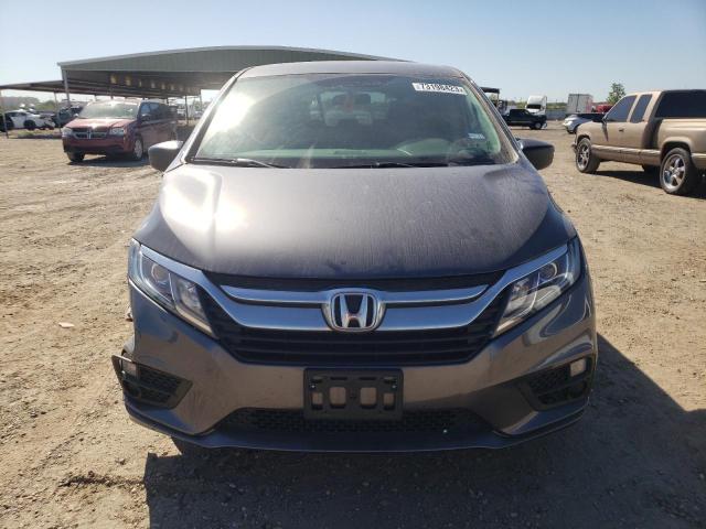 5FNRL6H24LB011502 - 2020 HONDA ODYSSEY LX GRAY photo 5