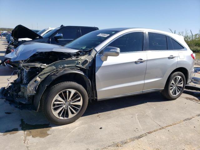 5J8TB4H74JL001265 - 2018 ACURA RDX ADVANCE SILVER photo 1