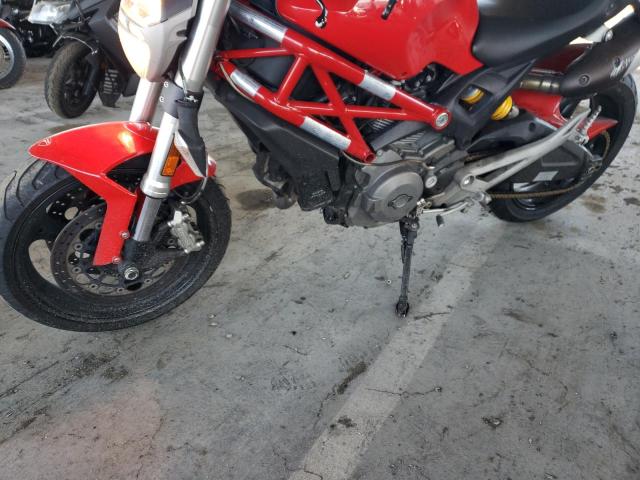 ZDM1RADN4CB050886 - 2012 DUCATI MONSTER 696 RED photo 9