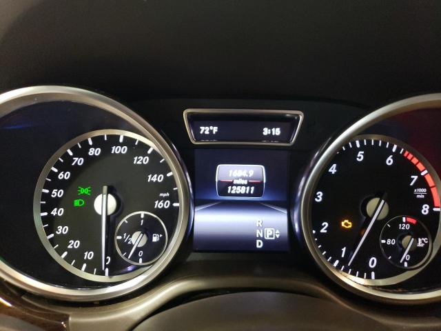 4JGDA5HB4EA425218 - 2014 MERCEDES-BENZ ML 350 4MATIC BLACK photo 9