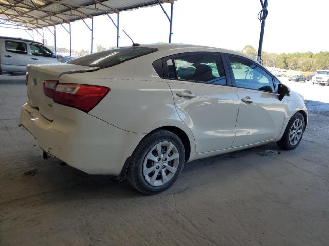 KNADN4A30D6158244 - 2013 KIA RIO EX WHITE photo 3