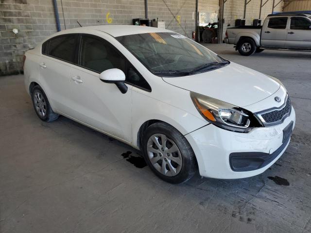 KNADN4A30D6158244 - 2013 KIA RIO EX WHITE photo 4