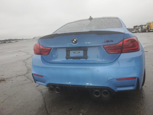 WBS4Y9C5XJAA85717 - 2018 BMW M4 BLUE photo 6