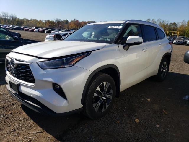 5TDGZRBH1MS126141 - 2021 TOYOTA HIGHLANDER XLE Ağ foto 1