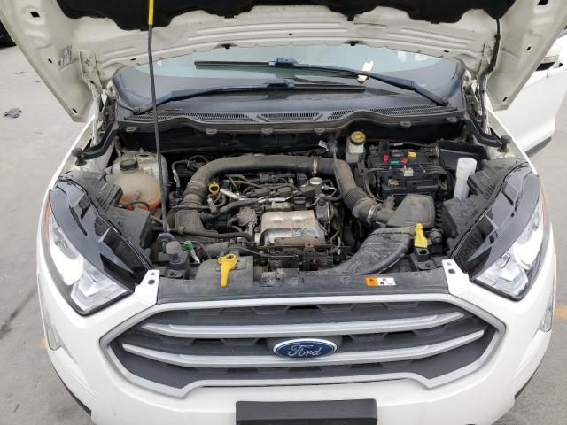 MAJ3P1TE0JC202476 - 2018 FORD ECOSPORT SE WHITE photo 12