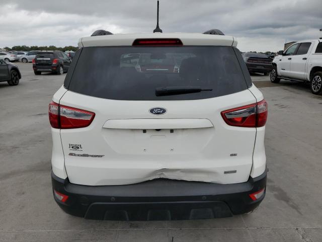 MAJ3P1TE0JC202476 - 2018 FORD ECOSPORT SE WHITE photo 6