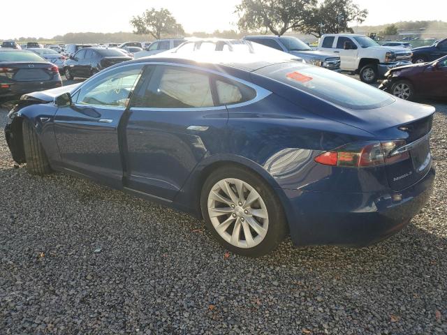 5YJSA1E23JF275838 - 2018 TESLA MODEL S Կապույտ լուսանկար 2