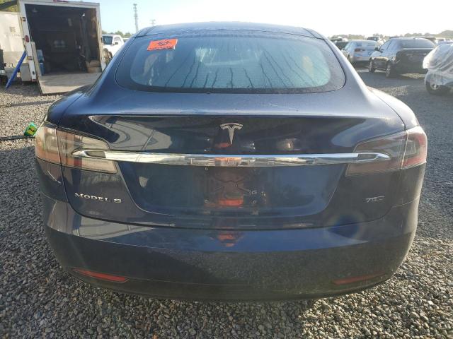 5YJSA1E23JF275838 - 2018 TESLA MODEL S Կապույտ լուսանկար 6