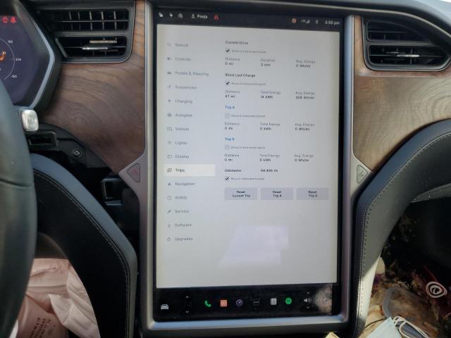 5YJSA1E23JF275838 - 2018 TESLA MODEL S Կապույտ լուսանկար 9