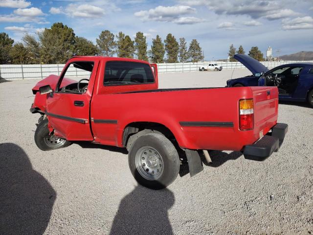 JT4RN81A6M0072664 - 1991 TOYOTA PICK UP 1/2 TON SHORT WHEELBASE RED photo 2