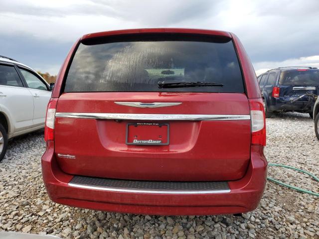 2C4RC1BG1ER421432 - 2014 CHRYSLER TOWN & COU TOURING MAROON photo 6