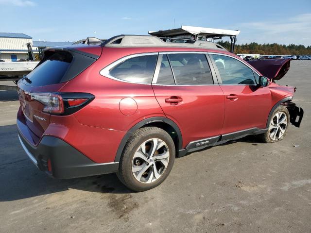 4S4BTANC3N3188510 - 2022 SUBARU OUTBACK LIMITED RED photo 3