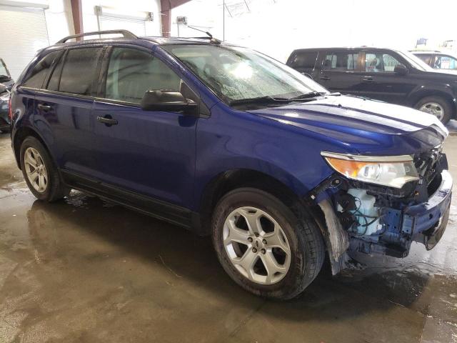 2FMDK3G94DBC74383 - 2013 FORD EDGE SE BLUE photo 4