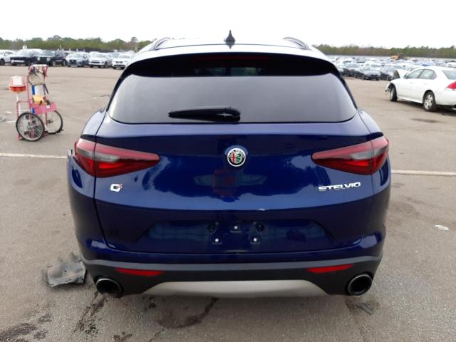 ZASFAKNN2J7C07450 - 2018 ALFA ROMEO STELVIO TI SPORT BLUE photo 6