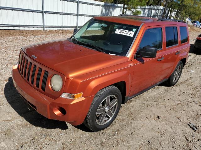 1J4FF28BX9D221163 - 2009 JEEP PATRIOT SPORT ORANGE photo 1