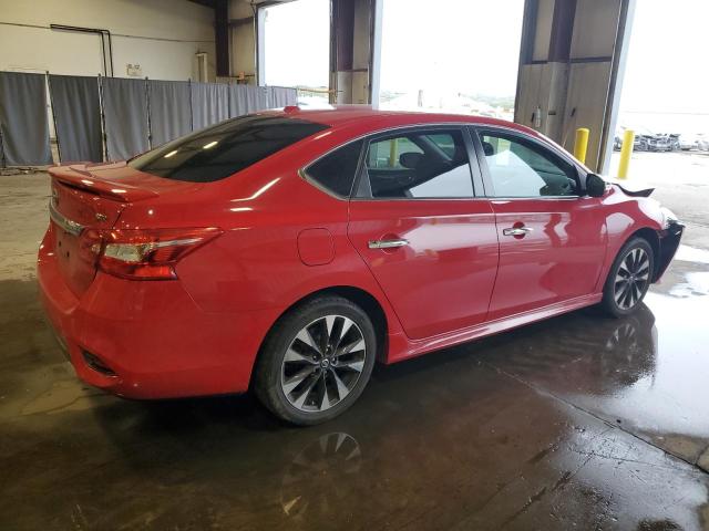 3N1AB7AP8JY279758 - 2018 NISSAN SENTRA S RED photo 3