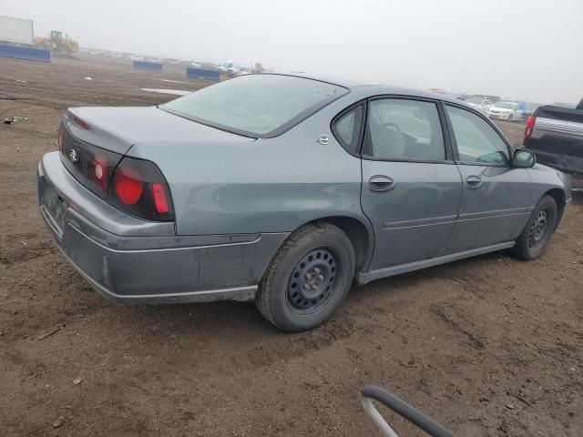 2G1WF52E149446628 - 2004 CHEVROLET IMPALA GRAY photo 3