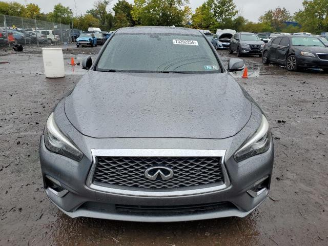 JN1EV7AR7JM443644 - 2018 INFINITI Q50 LUXE CHARCOAL photo 5