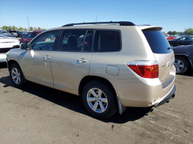 JTEES41A682082021 - 2008 TOYOTA HIGHLANDER GOLD photo 2