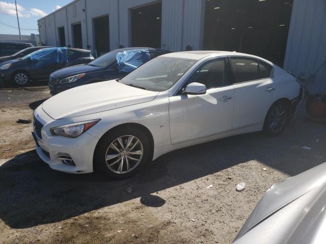 JN1BV7AR9EM703549 - 2014 INFINITI Q50 BASE WHITE photo 1