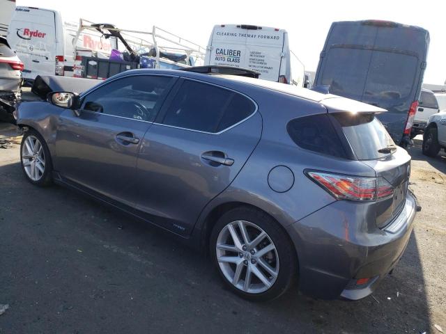 JTHKD5BHXF2229021 - 2015 LEXUS CT 200 GRAY photo 2