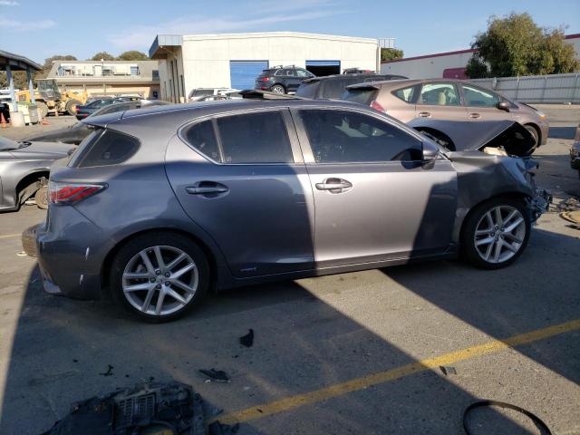 JTHKD5BHXF2229021 - 2015 LEXUS CT 200 GRAY photo 3