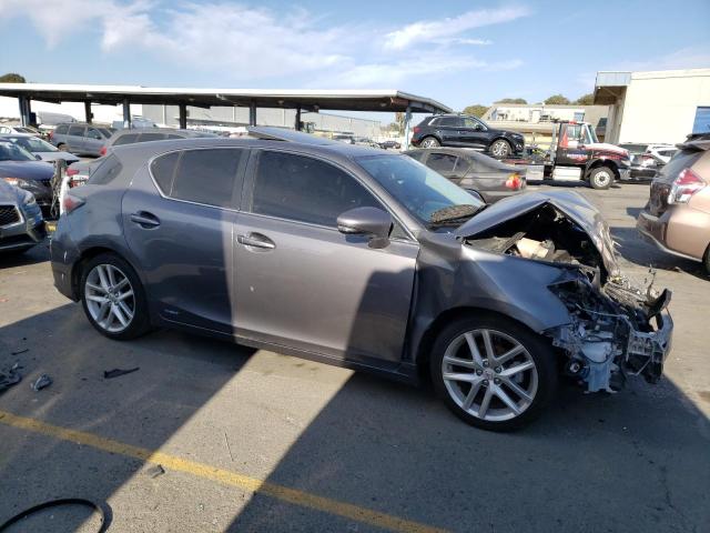 JTHKD5BHXF2229021 - 2015 LEXUS CT 200 GRAY photo 4