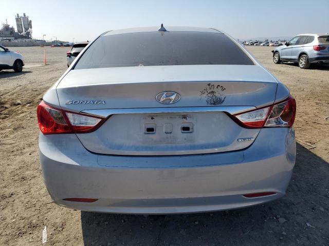 5NPEC4AC1DH605733 - 2013 HYUNDAI SONATA SE BLUE photo 6