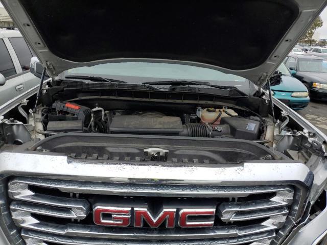 3GTU9DED4KG302285 - 2019 GMC SIERRA K1500 SLT SILVER photo 11