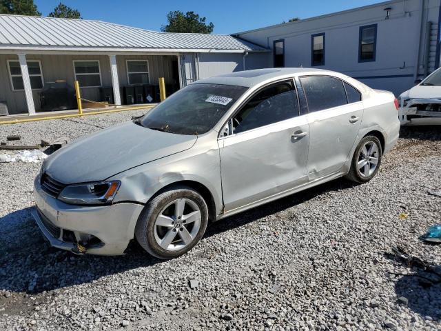 3VWLL7AJ5BM126503 - 2011 VOLKSWAGEN JETTA TDI SILVER photo 1