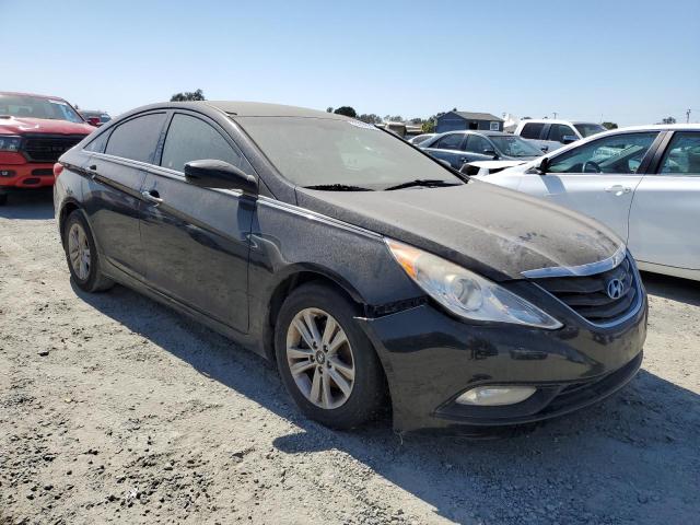 5NPEB4AC1DH529529 - 2013 HYUNDAI SONATA GLS BLACK photo 4