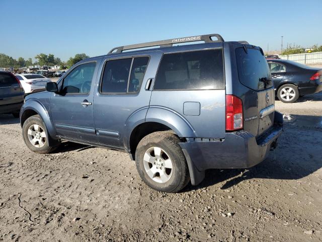 5N1AR18W26C669317 - 2006 NISSAN PATHFINDER LE BLUE photo 2