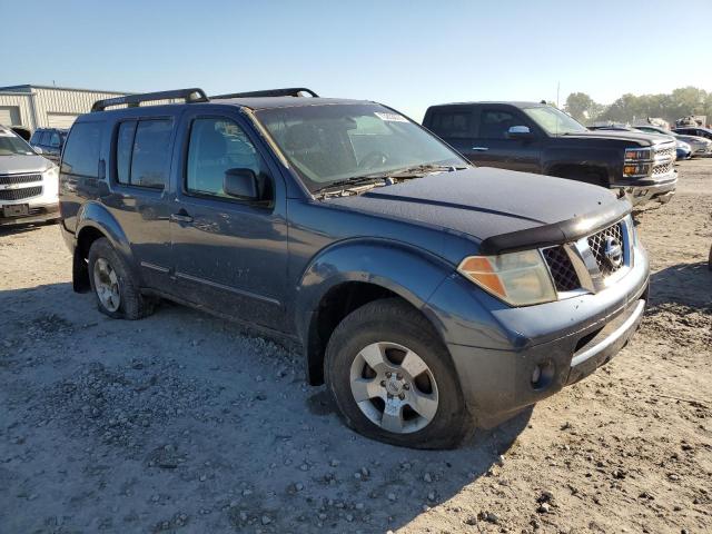 5N1AR18W26C669317 - 2006 NISSAN PATHFINDER LE BLUE photo 4
