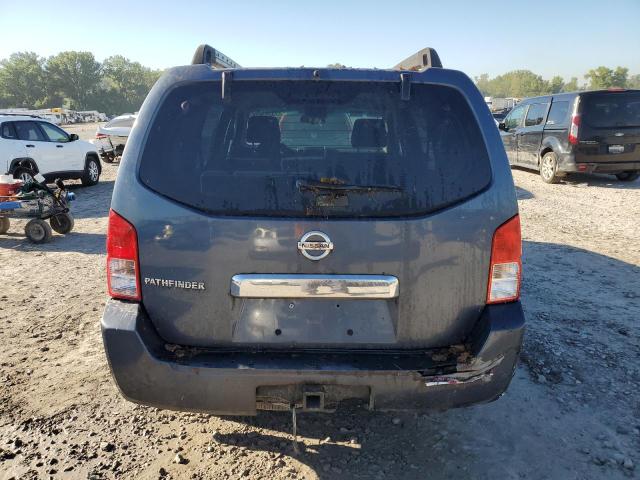 5N1AR18W26C669317 - 2006 NISSAN PATHFINDER LE BLUE photo 6