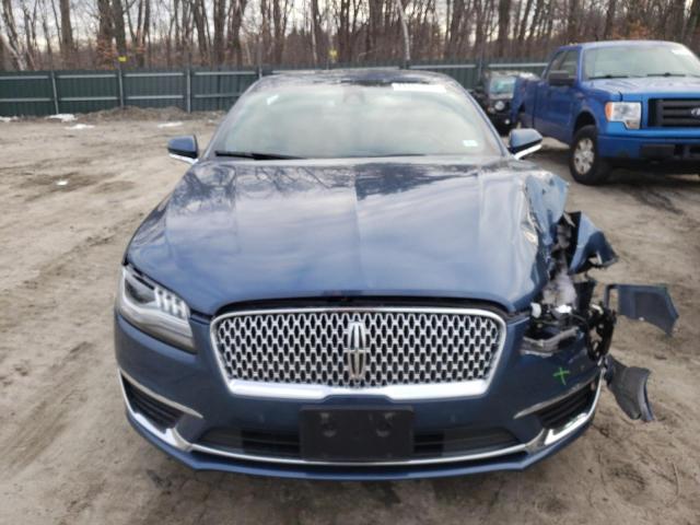 3LN6L5FC3KR606892 - 2019 LINCOLN MKZ RESERVE II BLUE photo 5