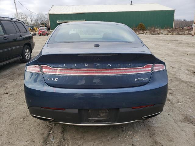 3LN6L5FC3KR606892 - 2019 LINCOLN MKZ RESERVE II BLUE photo 6