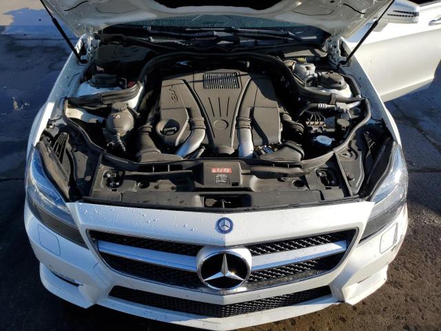 WDDLJ9BB3EA106916 - 2014 MERCEDES-BENZ CLS 550 4MATIC WHITE photo 11