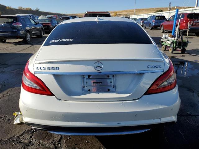 WDDLJ9BB3EA106916 - 2014 MERCEDES-BENZ CLS 550 4MATIC WHITE photo 6